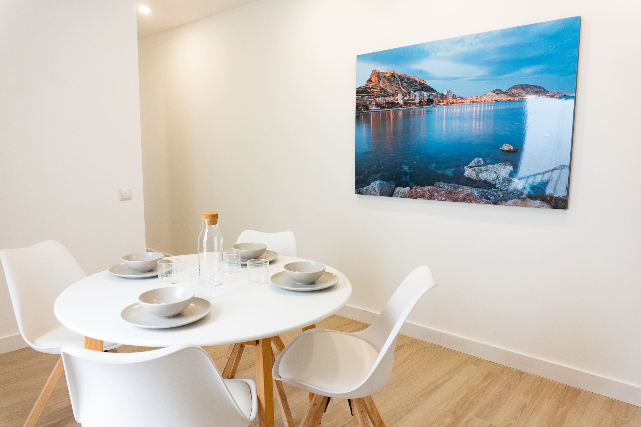 comedor atico cuadro